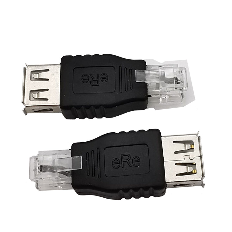 JUNSUNMAY USB Femal to Male RJ11 6P2C Adapter Converter - HoMEdemic™ 