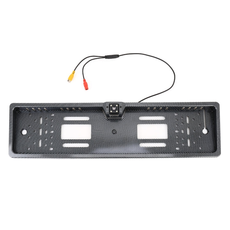 JX-9488 720x540 Effective Pixel NTSC 60HZ CMOS II Universal Waterproof Car Carbon Fiber Rear View Backup Camera with 2W 80LM 5000K White Light 4LED Lamp, DC 12V, Wire Length: 4m, Black (Carbon Fiber ) - HoMEdemic™ 