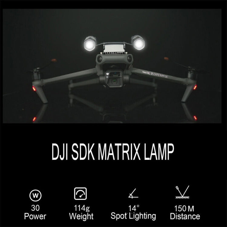 JZ T30 For DJI Mavic 3E / 3T 30W Matrix Lamp Spotlight - HoMEdemic™ 