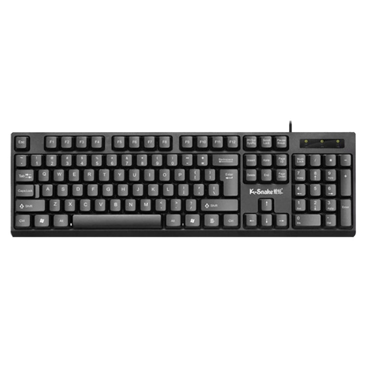 K-Snake K001 Wired Keyboard And Mouse Set Desktop Computer Keyboard, Style: Without Mouse - HoMEdemic™ 