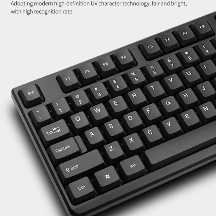 K-Snake K001 Wired Keyboard And Mouse Set Desktop Computer Keyboard, Style: Without Mouse - HoMEdemic™ 