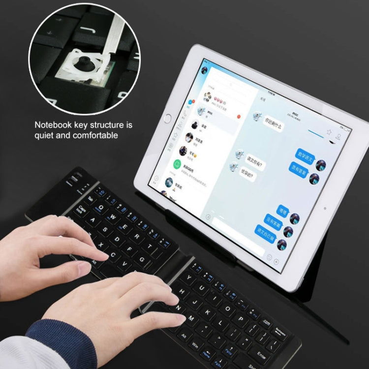 K018 USB Charging Foldable 67 Keys Bluetooth Wireless Keyboard - HoMEdemic™ 