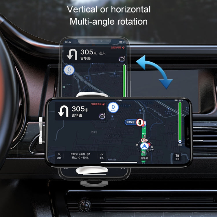 K10 15W Max Output Infrared Sensor Car Air Outlet Bracket Wireless Charger, K10 - HoMEdemic™ 
