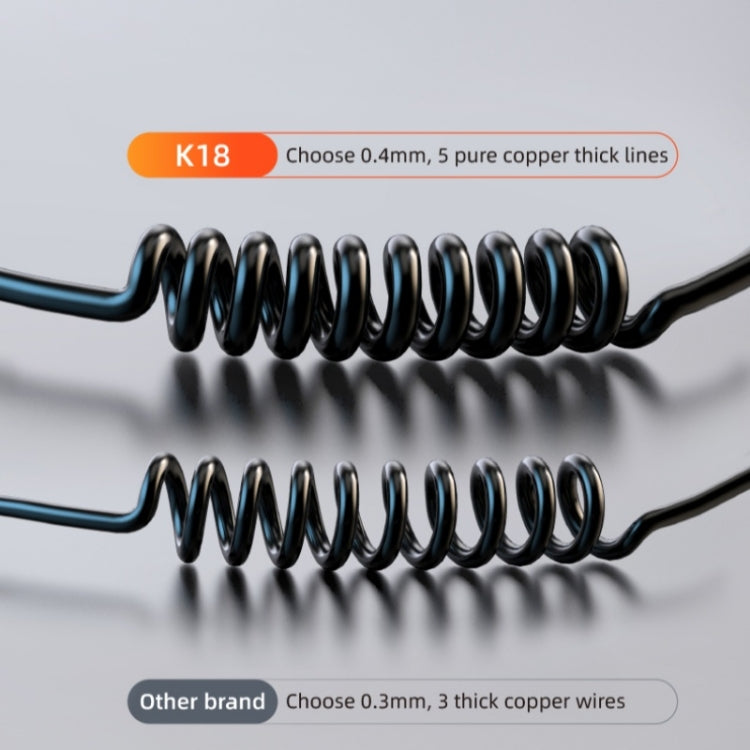 K18B 12-24V Car Charger USB+Type-C Dual Port Charging Adapter with PD 30W Type-C Spring Cable - HoMEdemic™ 