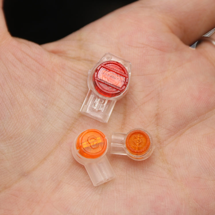K2 100pcs /Pack Network Cable Telephone Line Connector Moisture-Proof Waterproof Wiring Terminals - HoMEdemic™ 