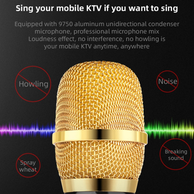 K3 Bluetooth 5.0 Karaoke Live Stereo Sound Wireless Bluetooth Condenser Microphone - HoMEdemic™ 