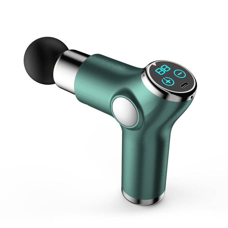 K515 Mini Fascia Gun Fitness Relax Muscle Massage Gun(LCD Version 32 Gears (Green)) - HoMEdemic™ 