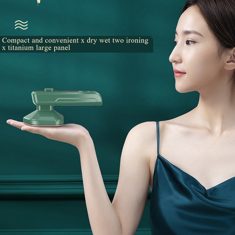 K8 33W  Handheld Ironing Machine Small Mini Garment Steamer Household Portable Steam Iron, Product specifications: US Plug(Green) - HoMEdemic™ 