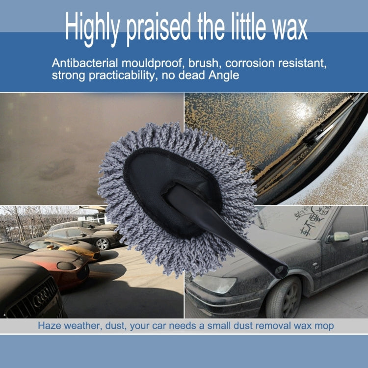 KANEED SL-915 Car Dash Duster Washable Microfiber Interior and Exterior Surface Cleaner Wax Treated Professional Detailing Tool, Size: 34 x 19cm, Surface Cleaner, Surface Cleaner Blue - HoMEdemic™ 