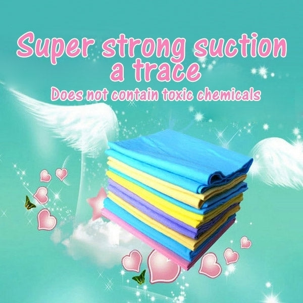 KANEED Super Absorption Clean Cham PVA Synthetic Chamois Car Wash Towel, Random Color Delivery, Size: 43cm x 32cm x 0.2cm - HoMEdemic™ 
