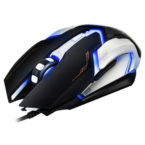 iMICE V6 LED Colorful Light USB 6 Buttons 3200 DPI Wired Optical Gaming Mouse for Computer PC Laptop - HoMEdemic™ 