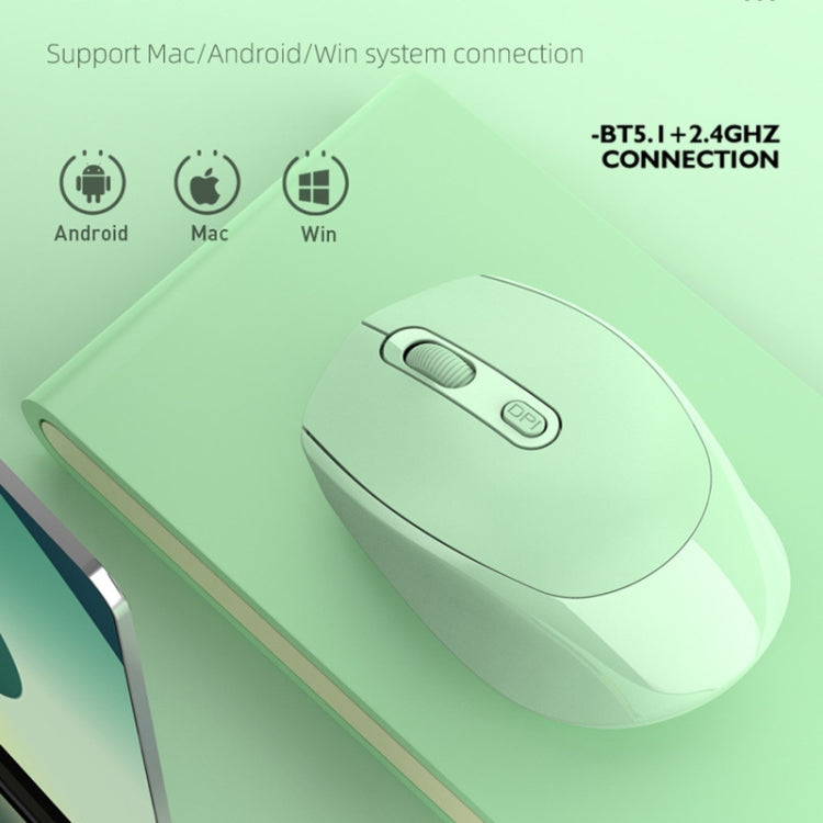 M107 4-buttons 1600 DPI 2.4GHz Wireless Rechargeable Mouse (Pink) - HoMEdemic™ 