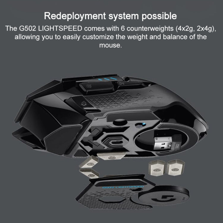 Logitech G502 Lightspeed 1000DPI Wireless Gaming Mouse - HoMEdemic™ 