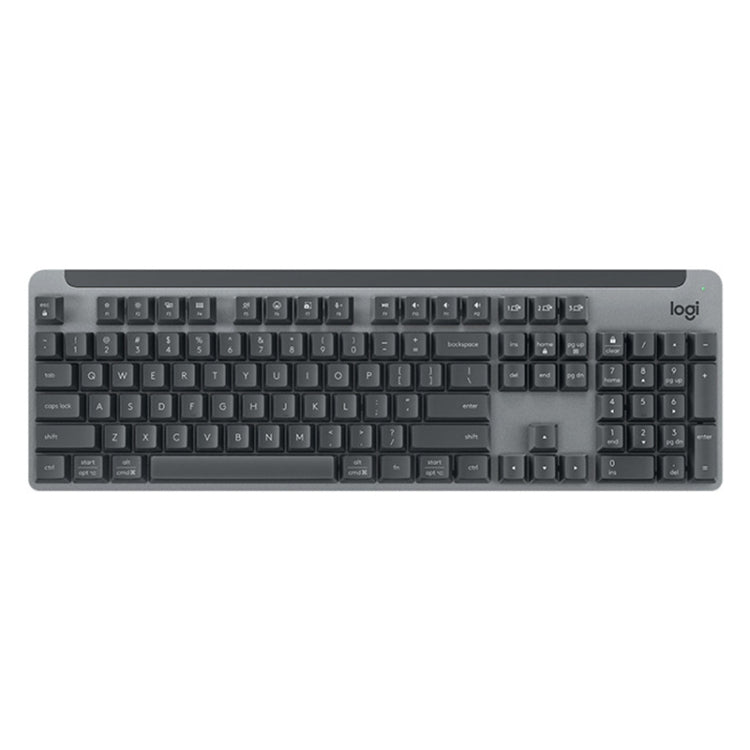 Logitech K865 104 Keys Wireless Bluetooth Mechanical Keyboard, Red Shaft (Black) - HoMEdemic™ 