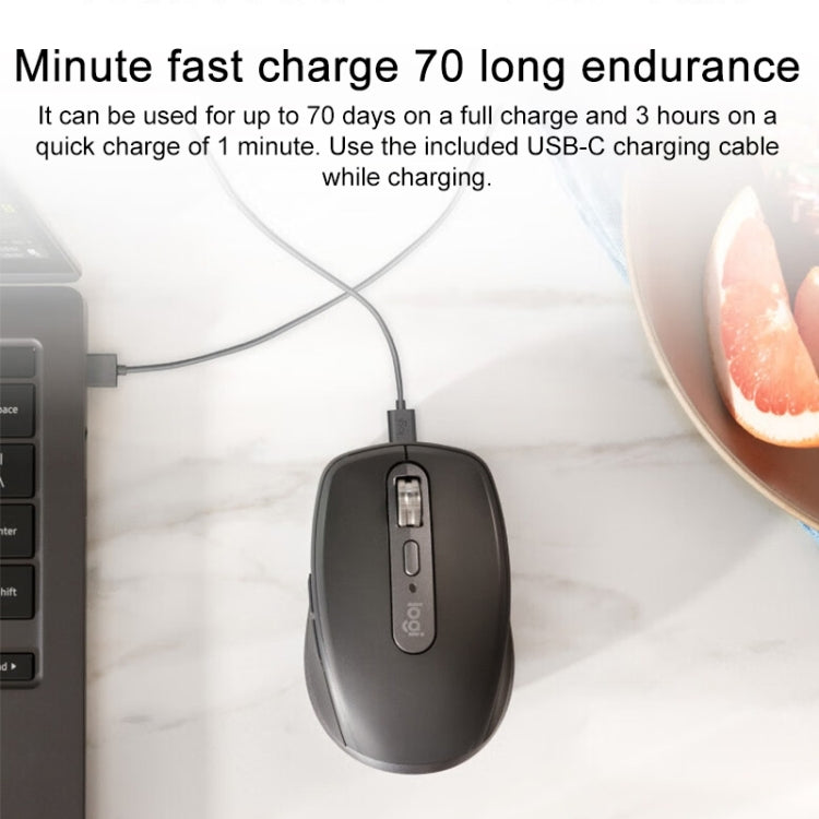 Logitech MX Anywhere 3S 4 Keys Wireless Bluetooth Dual Mode Mute Mouse (Pink) - HoMEdemic™ 