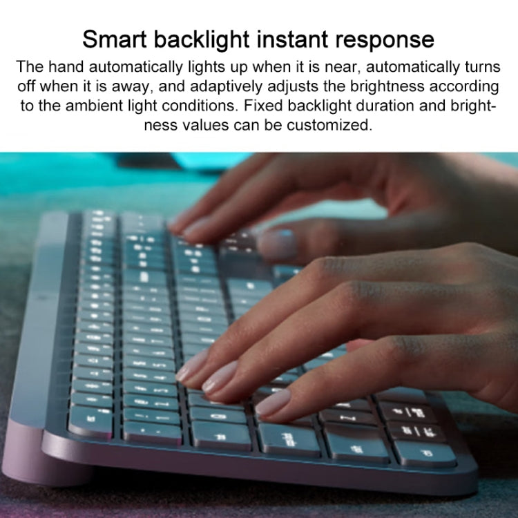 Logitech MX keys S Wireless Bluetooth Smart Backlit Keyboard (White) - HoMEdemic™ 