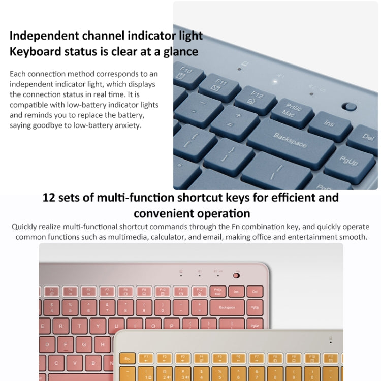 Original Xiaomi XMBXJP01YM 85 Keys Portable Dual-mode Keyboard (Dark Gray) - HoMEdemic™ 