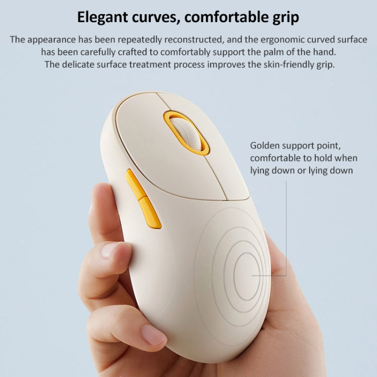 Original Xiaomi Dual-mode 1200DPI Ultra-thin Computer Mouse 3 (Pink) - HoMEdemic™ 