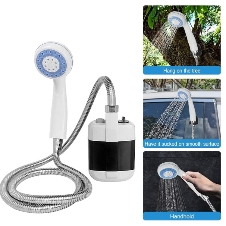 KE-801 Outdoor Electric Shower Camping Rechargeable Portable Shower Head - HoMEdemic™ 