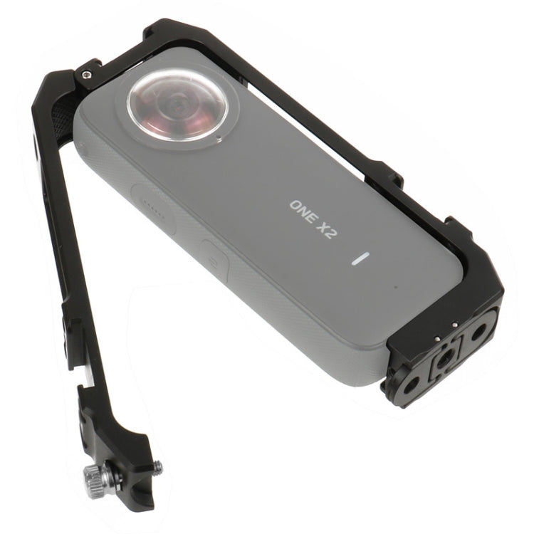 KF42730 For Insta360 One X-2 Metal Camera Vertical Cage Protection Frame with Cold Shoe - HoMEdemic™ 
