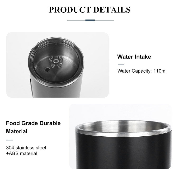 KFJ100 Portable Universal Automatic Espresso Capsule Coffee Maker(Black) - HoMEdemic™ 