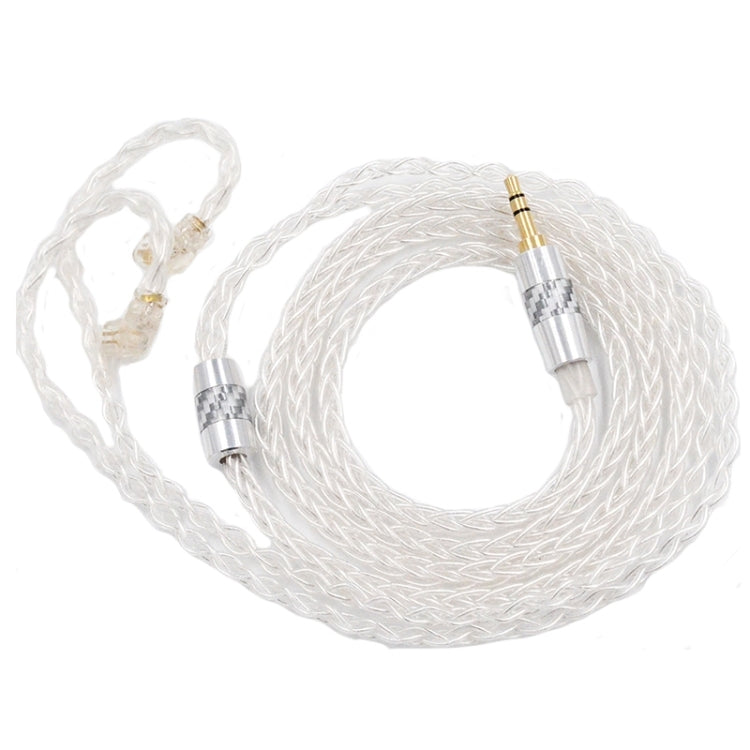 KZ OFC 0.75mm Standard Pin High-Purity Silver-Plated 152 Pin Headphone Upgrade Cable,Length: 1.2m For ZS10PRO(Section C) - HoMEdemic™ 