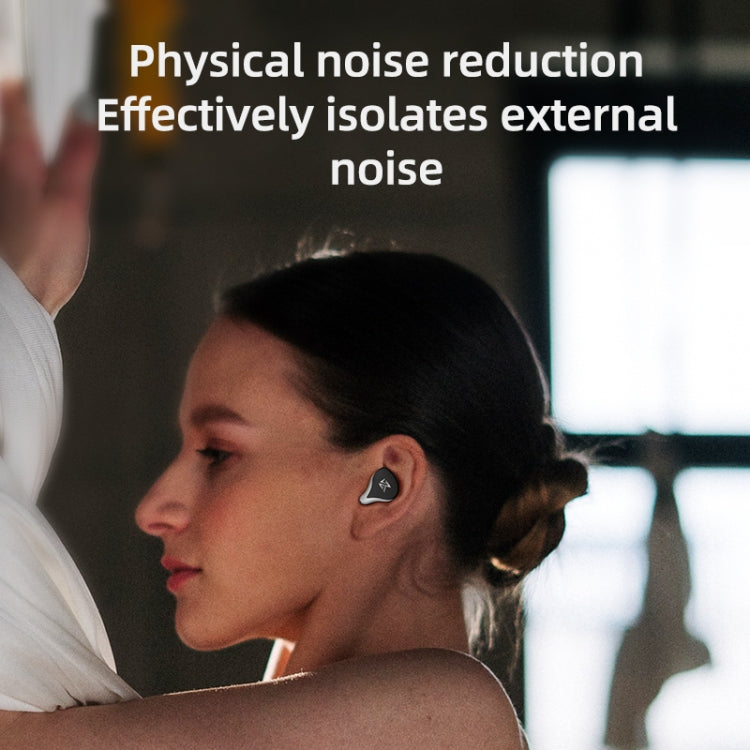 KZ Z3 Hybrid Technology 1DD+1BA Wireless Bluetooth 5.2 Sports Noise Reduction TWS In-ear Earphone(Black) - HoMEdemic™ 