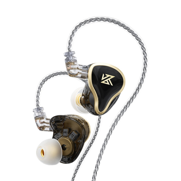KZ ZAS 16-unit Ring Iron In-ear Wired Earphone, Standard Version(Black) - HoMEdemic™ 
