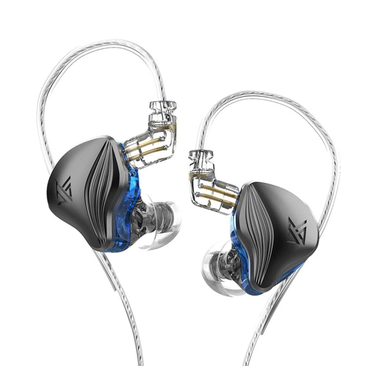 KZ-ZEX 1.2m Electrostatic Dynamic In-Ear Sports Music Headphones, Style:Without Microphone(Gun Grey) - HoMEdemic™ 
