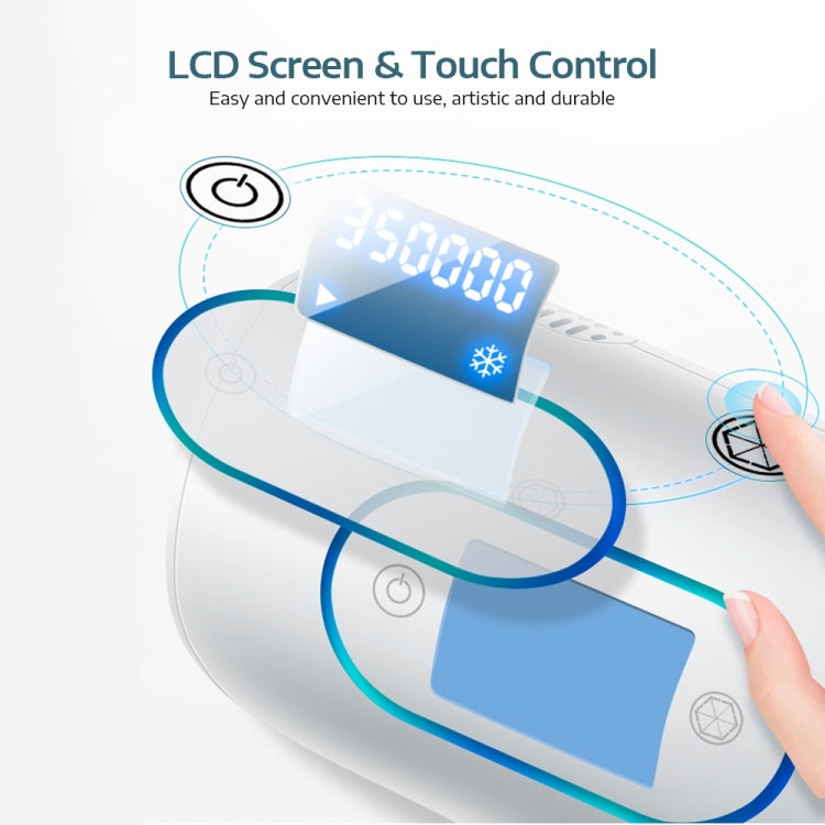 K_SKIN KD506A Epilator Household Freezing Photon Hair Removal Instrument 5 Levels of Light Intensity for Cheek Armpit Leg Back - HoMEdemic™ 