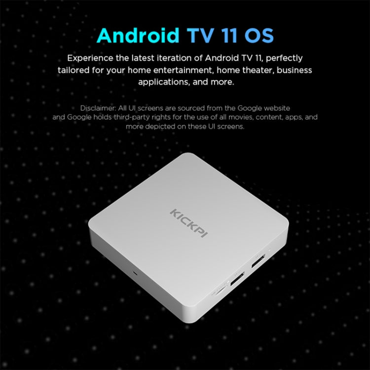 Kickpi KP1 Dual Band WiFi 4K HD Android TV Box, RAM:2GB+32GB(US Plug) - HoMEdemic™ 