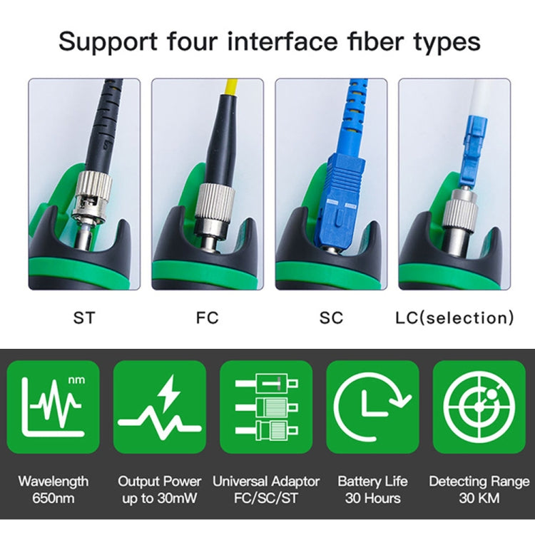 KomShine Metal Visible Laser Light Source Fiber Optic Red Light Pen, Model: KFL-11P-20MW - HoMEdemic™ 