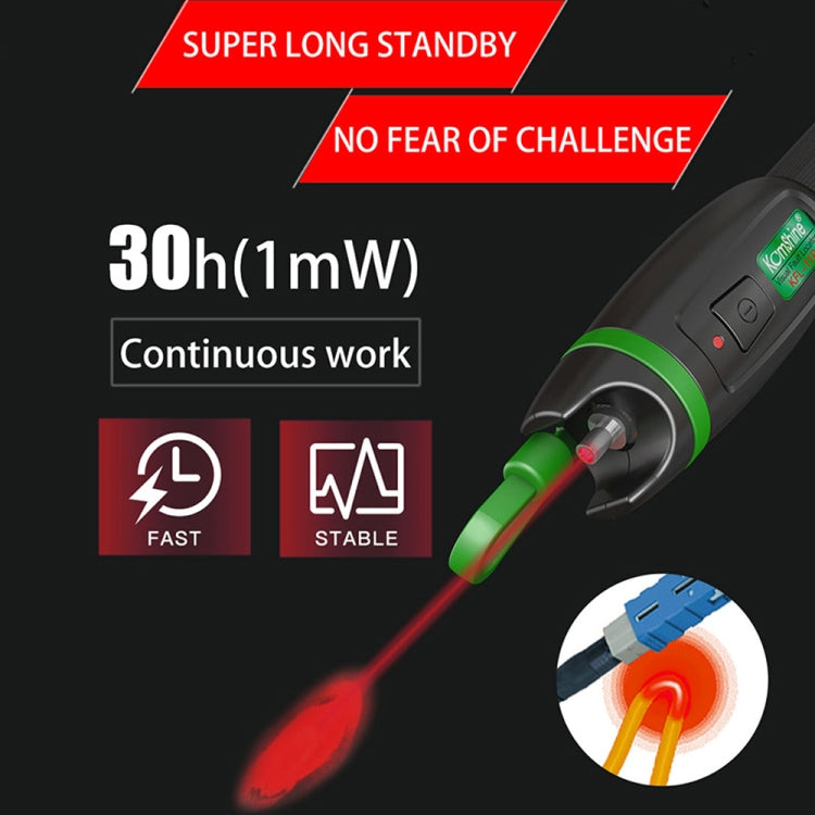 KomShine Metal Visible Laser Light Source Fiber Optic Red Light Pen, Model: KFL-11P-20MW - HoMEdemic™ 