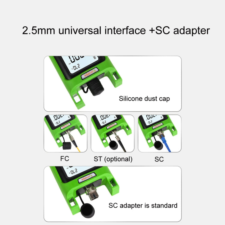 Komshine Handheld Laser Light Source Fiber Tester with LED Backlight, Model: KLS-35-S - HoMEdemic™ 