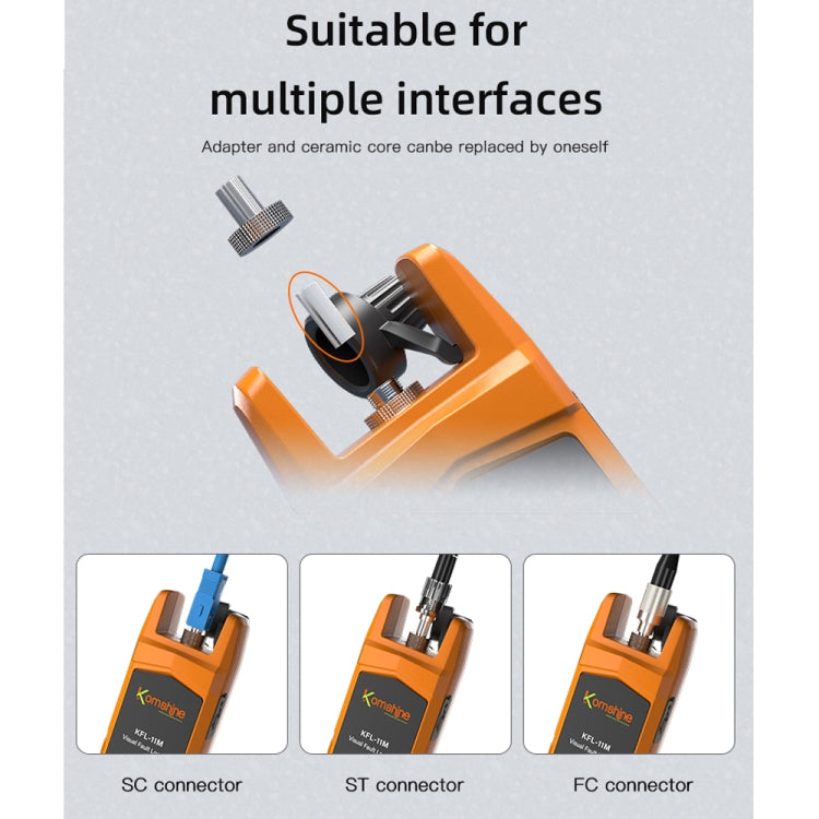 Komshine Mini Red Light Fiber Optic Test Pen, Model: KFL-11M-10 - HoMEdemic™ 