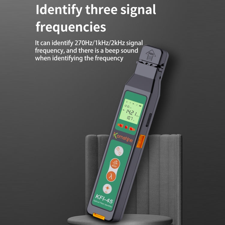 Komshine Optical Fiber Signal Direction Identification Instrument, Model: KFI-45-G - HoMEdemic™ 