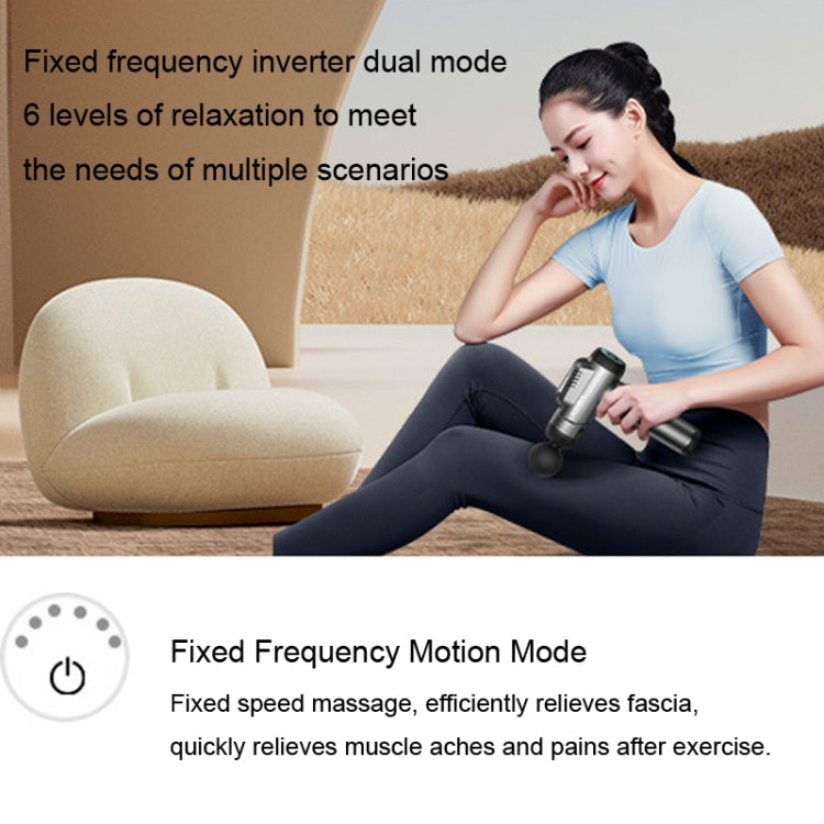 Konka 6 Speed Intelligent Fascia Gauge Muscle Relaxation Massager With 4 Massage Heads(Upgraded Model Green) - HoMEdemic™ 