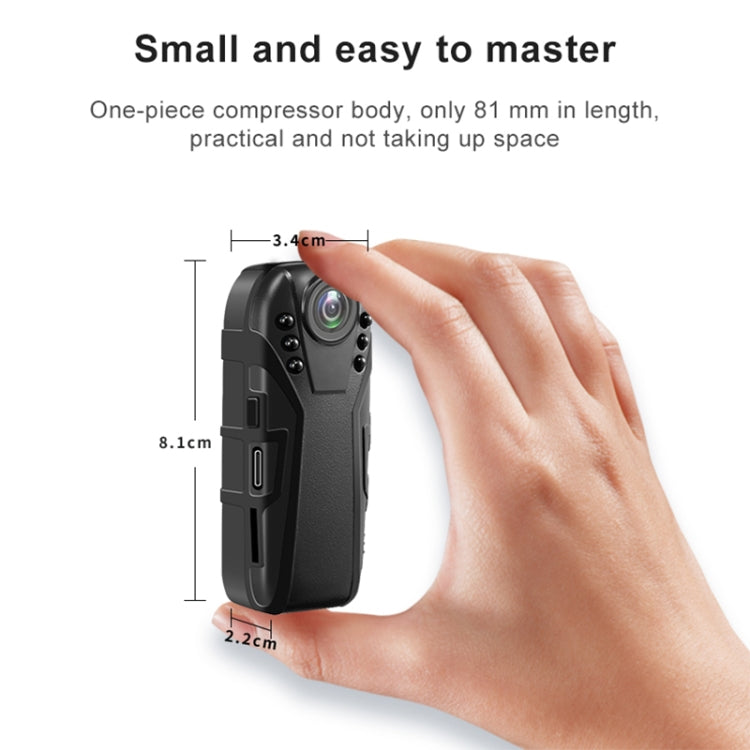 L02 1.0 Million Pixels Law Enforcement Assistant Security Recorder Camera - HoMEdemic™ 
