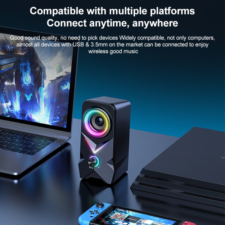 L2 Outdoor Portable RGB Light USB Bluetooth Wireless Speaker - HoMEdemic™ 