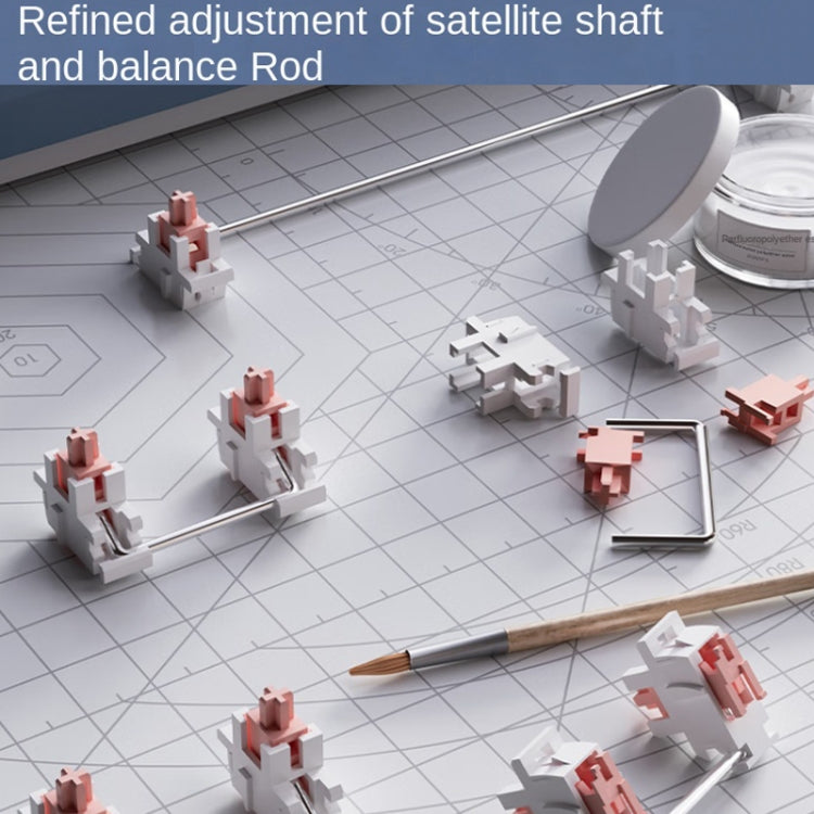 LANGTU LT84 Mechanical Luminous Keyboard, Style: Wireless Tri-Mode RGB Sea-Air Axis Pro ( Whiteout ) - HoMEdemic™ 