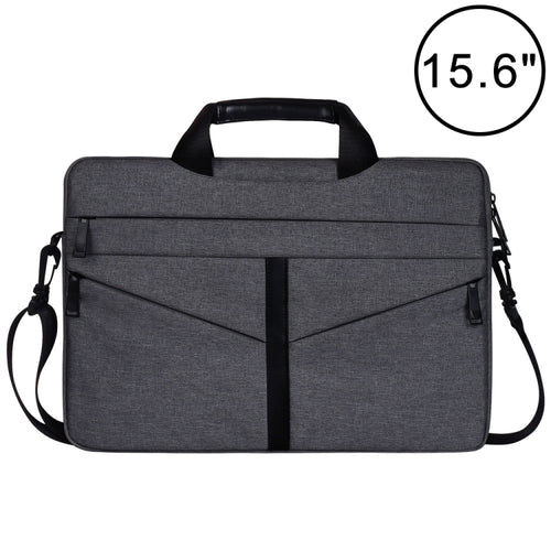 15.6 inch Breathable Wear-resistant Fashion Business Shoulder Handheld Zipper Laptop Bag with Shoulder Strap - HoMEdemic™ 