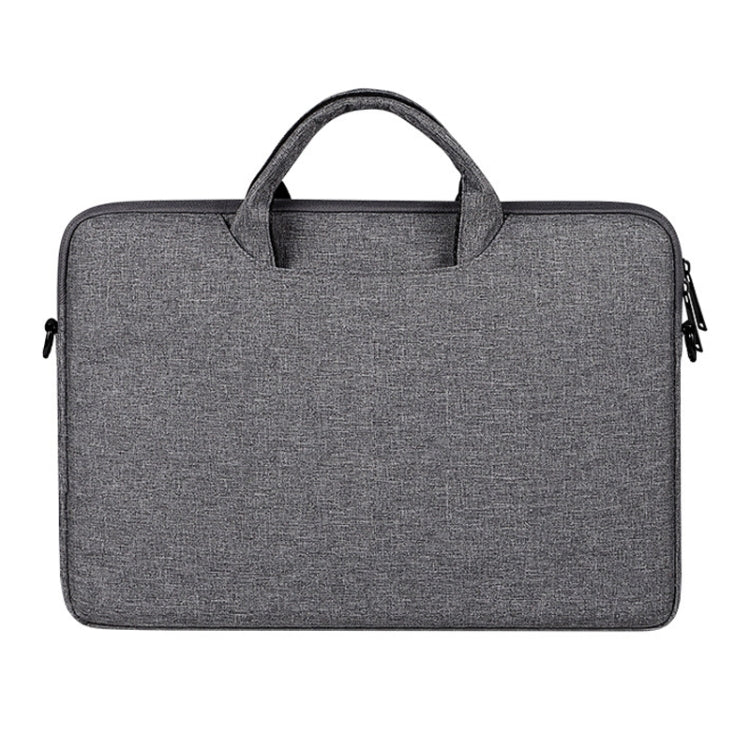 ST01S Waterproof Oxford Cloth Hidden Portable Strap One-shoulder Handbag for 14.1 inch Laptops (Dark Gray) - HoMEdemic™ 