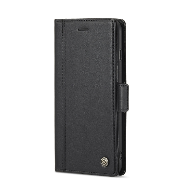 LC.IMEEKE Magnetic Buckle PU + TPU Horizontal Flip Leather Case with Holder & Card Slots & Wallet For iPhone 8 Plus & 7 Plus(Black) - HoMEdemic™ 