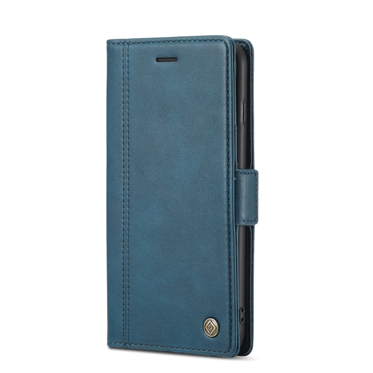 LC.IMEEKE Magnetic Buckle PU + TPU Horizontal Flip Leather Case with Holder & Card Slots & Wallet For iPhone 8 Plus & 7 Plus(Blue) - HoMEdemic™ 