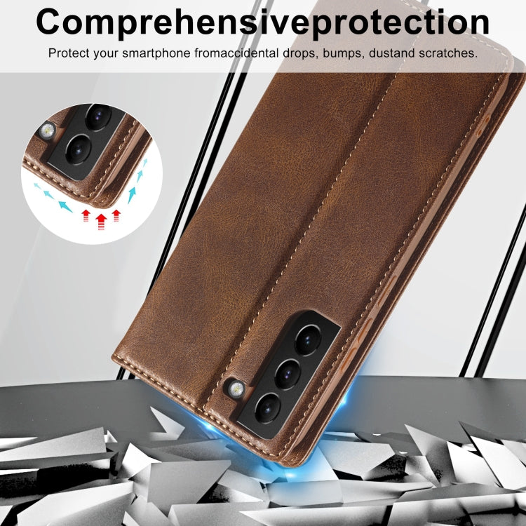 LC.IMEEKE RFID Anti-theft Leather Phone Case, For Samsung Galaxy S21+ 5G - HoMEdemic™ 