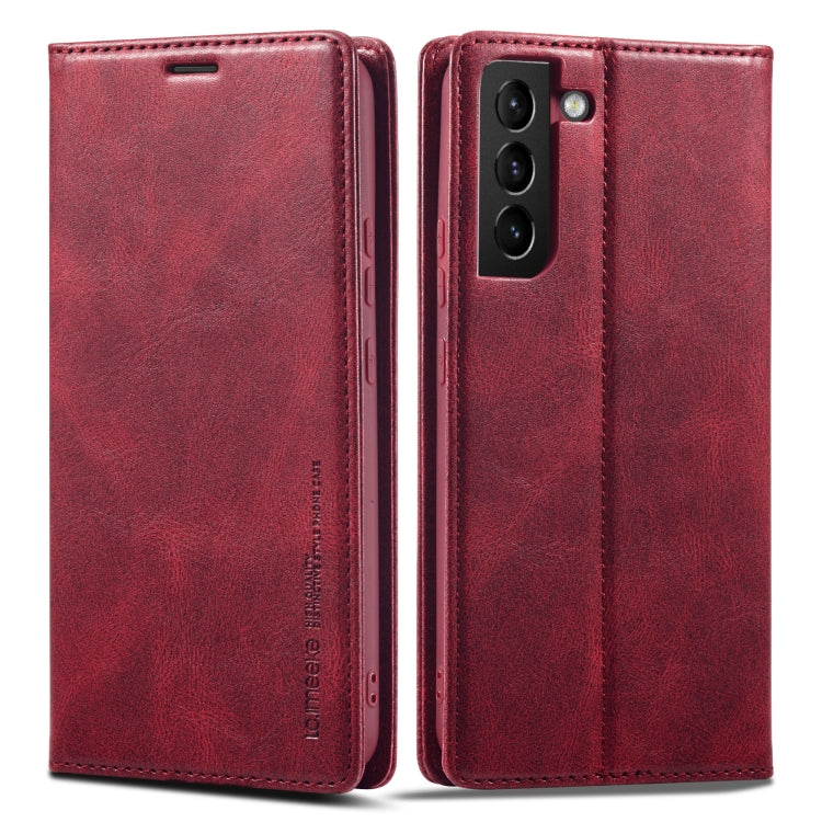 LC.IMEEKE RFID Anti-theft Leather Phone Case, For Samsung Galaxy S21+ 5G - HoMEdemic™ 