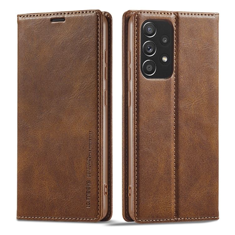 LC.IMEEKE RFID Anti-theft Leather Phone Case, For iPhone 14 Pro, For iPhone 14 Pro Max, For iPhone 12 Pro/12, For iPhone 12 Pro Max, For Samsung Galaxy A53 5G - HoMEdemic™ 
