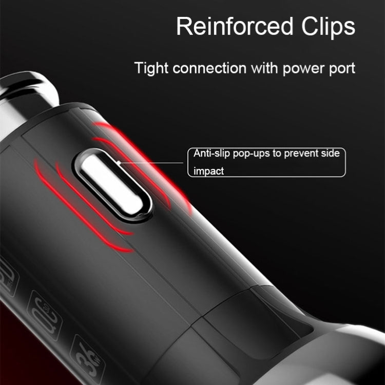 LDNIO C1 36W PD + QC 3.0 Car Fast Charger High Power Smart USB Car Charger with 8 Pin Cable - HoMEdemic™ 