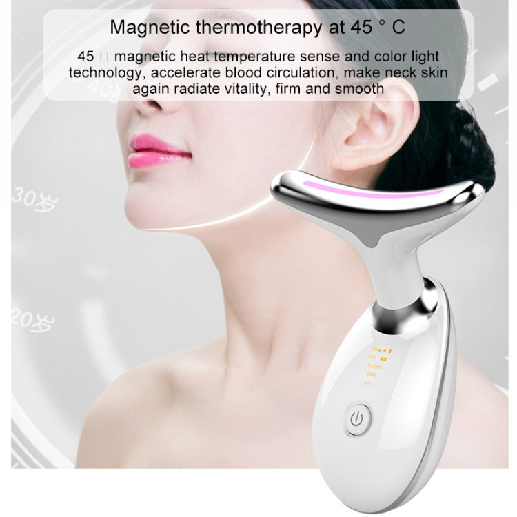 LED Color Light Wrinkle Neck Beauty Instrument (White) - HoMEdemic™ 