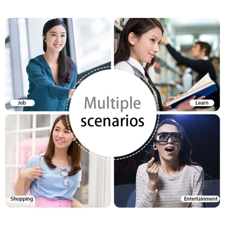 LESIRI X12 Bluetooth Headset Mini Wireless Earphone Portable USB Magnetic Charging Headset Sport Earbud Headset for iPhone(Rose Gold) - HoMEdemic™ 